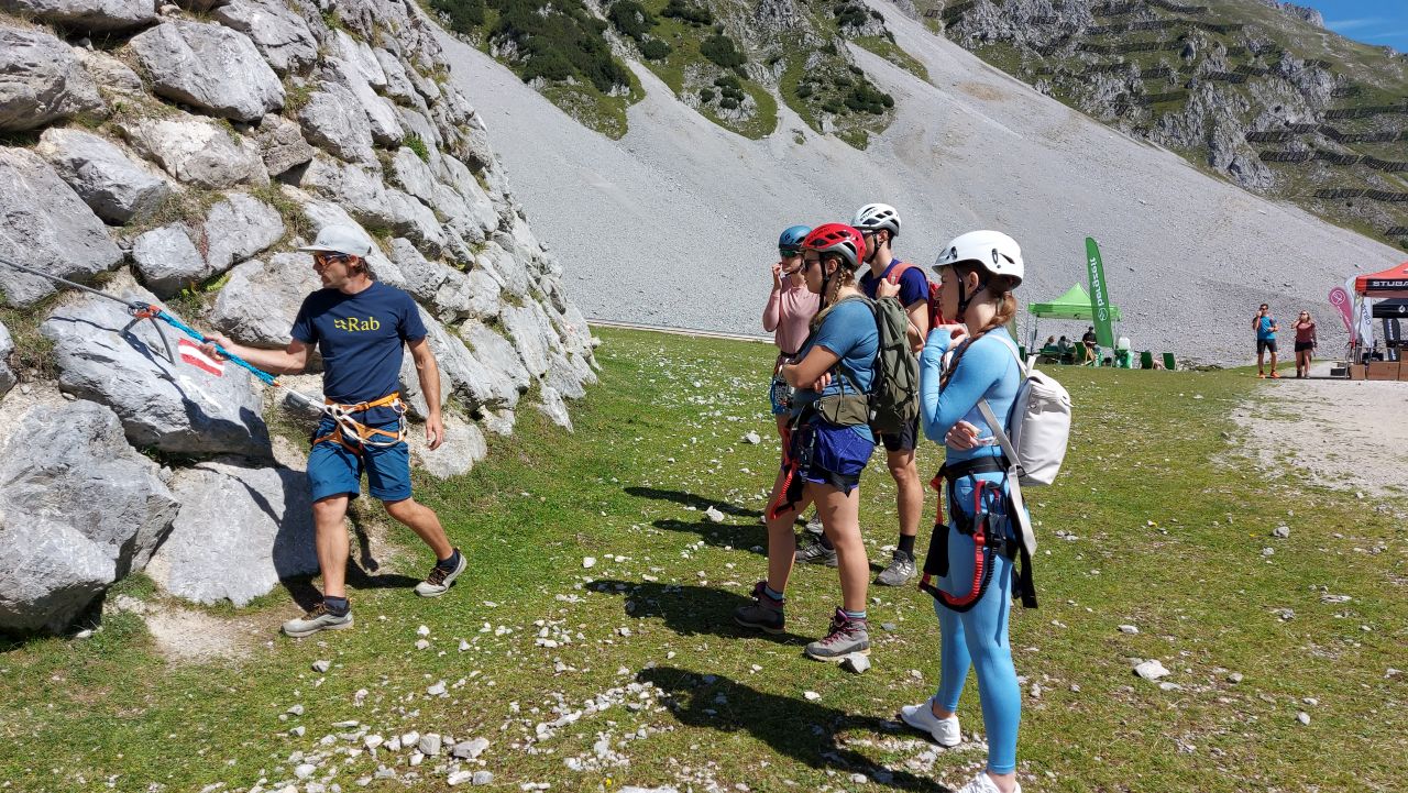 ClimbHow Klettersteig Testival Innsbruck Nordkette Seegrube